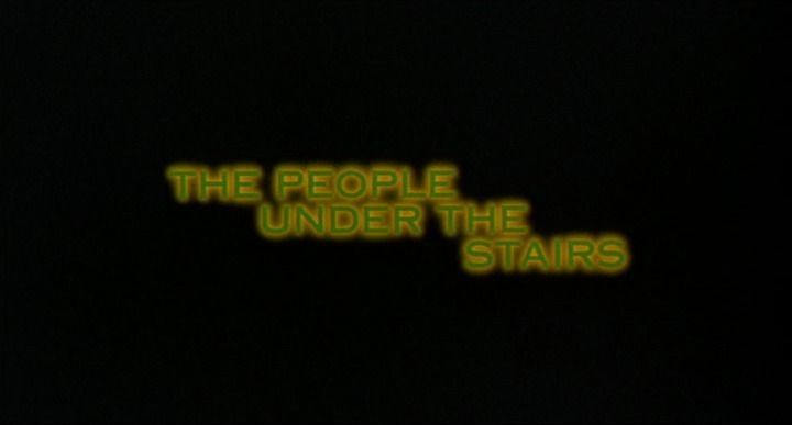 Title screen of The People Under the Stairs