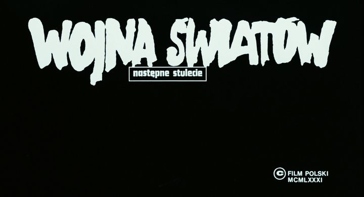 Title screen of Wojna swiatów - nastepne stulecie