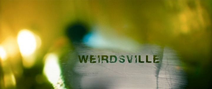 Title screen of Weirdsville