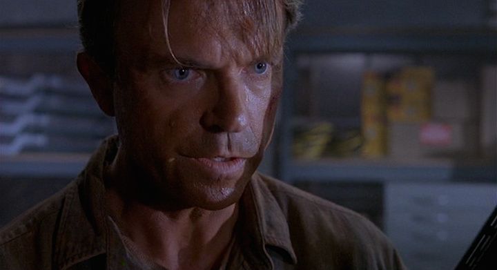 Shot from Jurassic Park