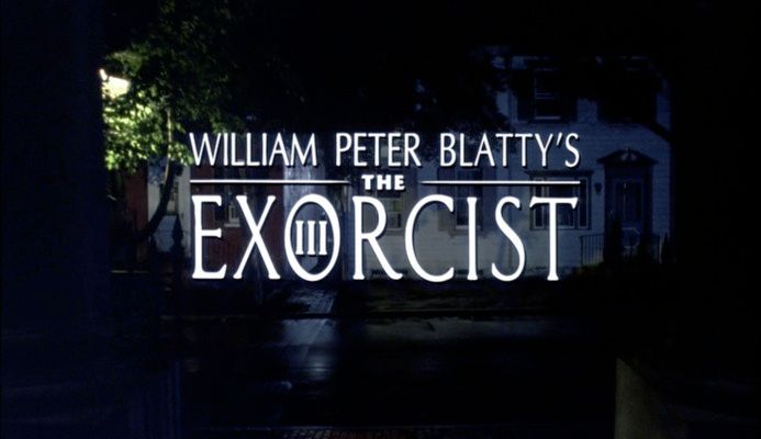 Title screen of The Exorcist III