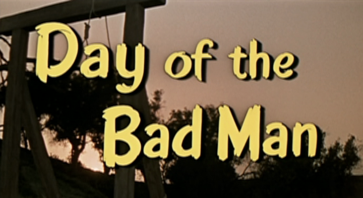 Title screen of Day of the Badman