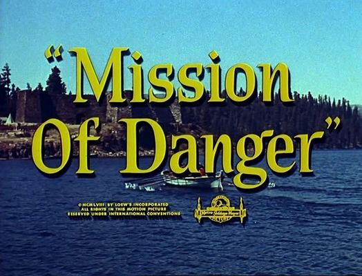 Title screen of Mission of Danger