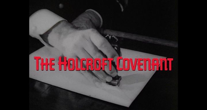 Title screen of The Holcroft Covenant
