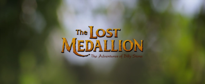 Title screen of The Lost Medallion: The Adventures of Billy Stone