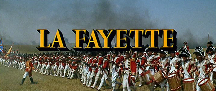 Title screen of La Fayette