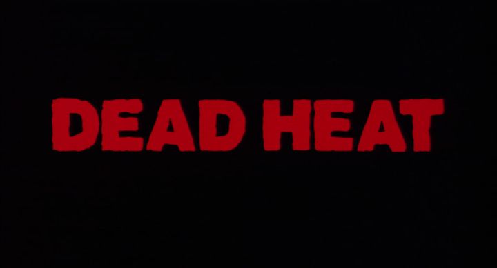 Title screen of Dead Heat