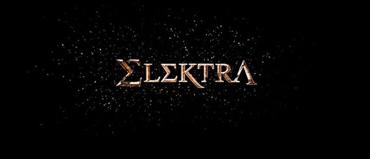 Title screen of Elektra