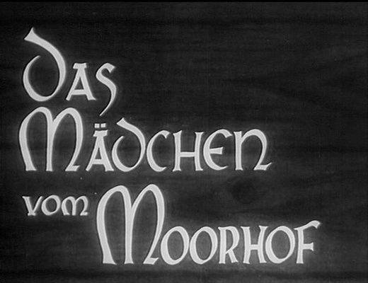 Title screen of Das Mädchen vom Moorhof
