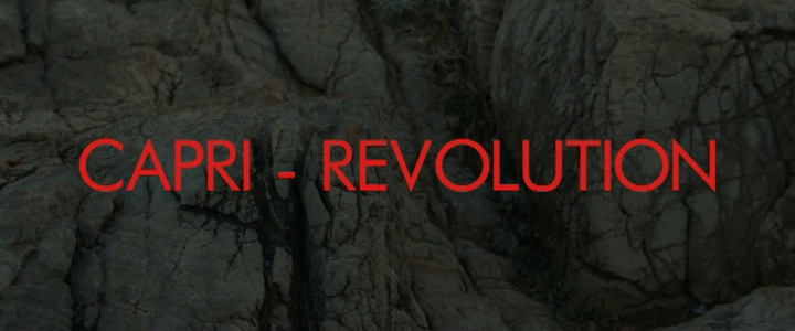 Title screen of Capri-Revolution