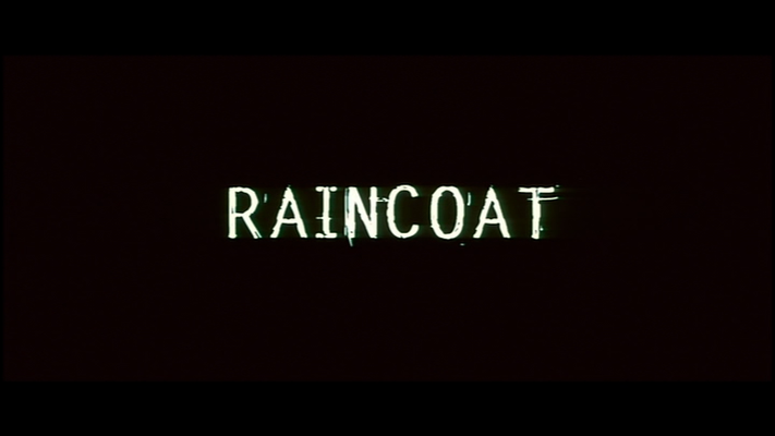 Title screen of Raincoat