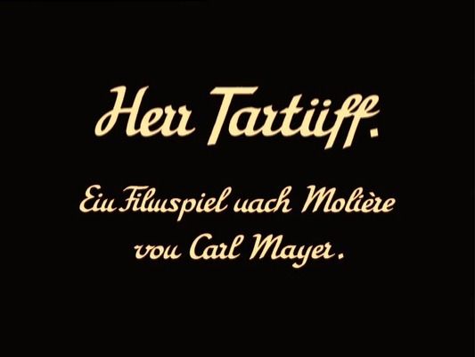 Title screen of Herr Tartüff