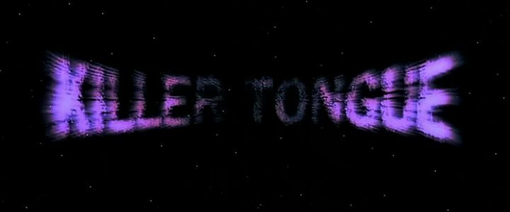 Title screen of La lengua asesina