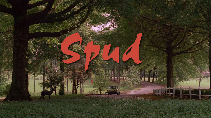 Title screen of Spud