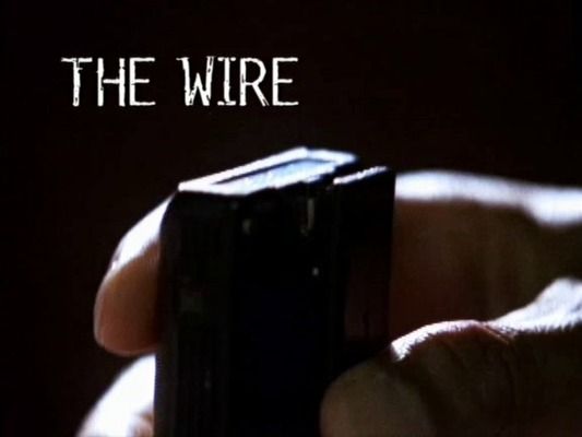 Title screen of The Wire