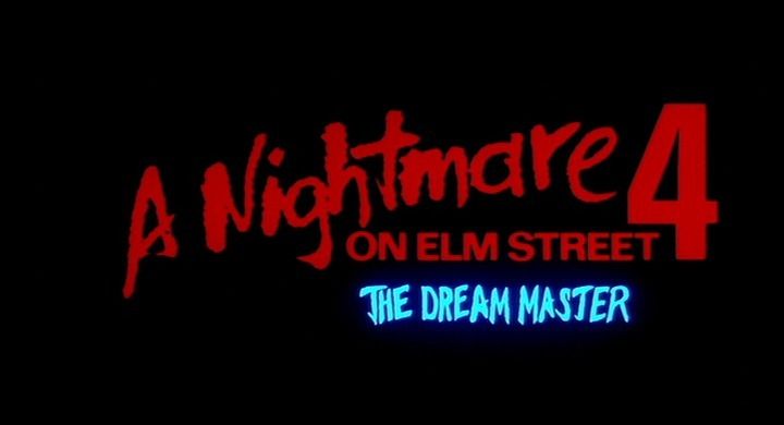 Title screen of A Nightmare on Elm Street 4: The Dream Master