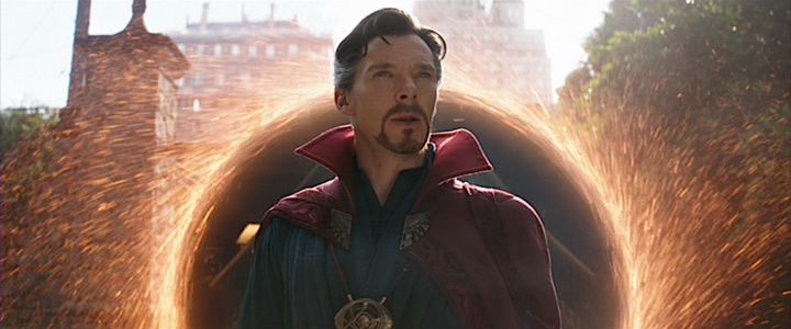Shot from Avengers: Infinity War