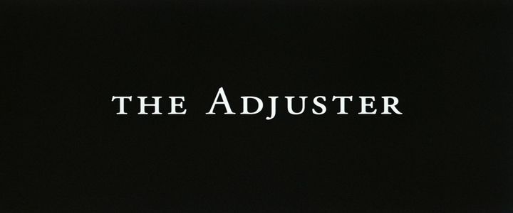 Title screen of The Adjuster