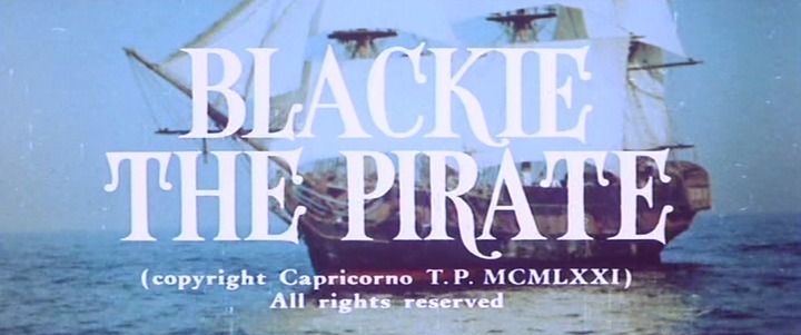 Title screen of Il corsaro nero