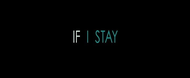 Title screen of If I Stay