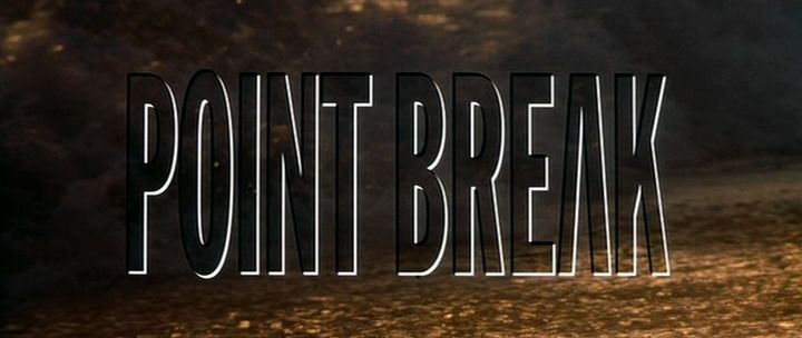 Title screen of Point Break