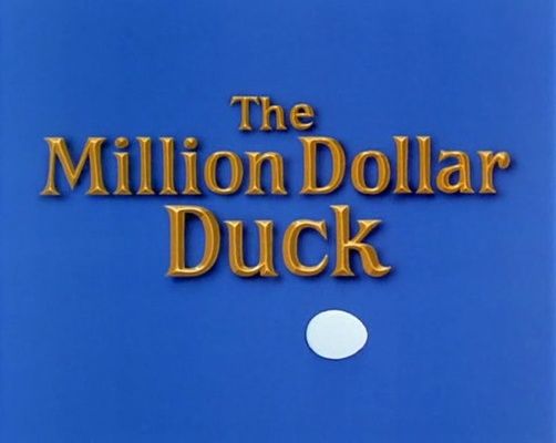 Title screen of The Million Dollar Duck