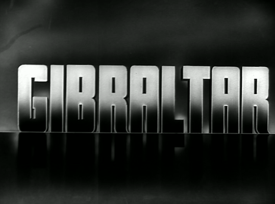 Title screen of Gibraltar