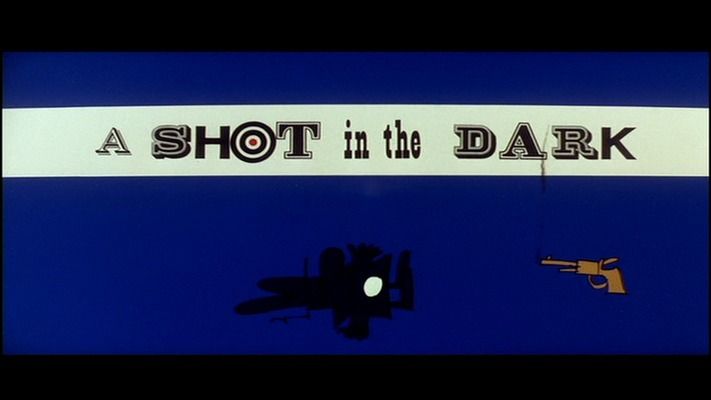 Title screen of A Shot in the Dark