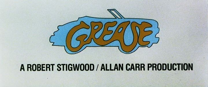 Title screen of Grease