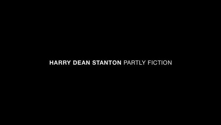 Title screen of Harry Dean Stanton: Partly Fiction