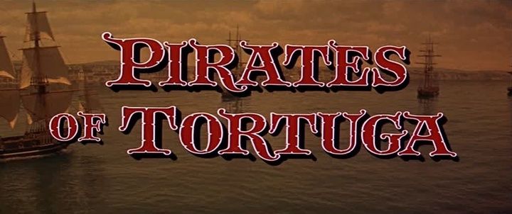 Title screen of Pirates of Tortuga