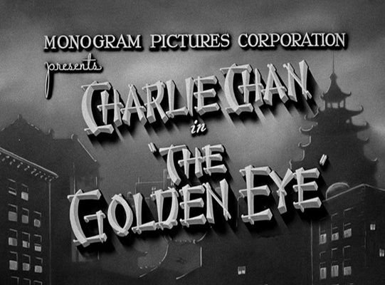 Title screen of The Golden Eye