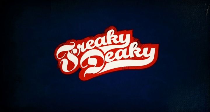Title screen of Freaky Deaky