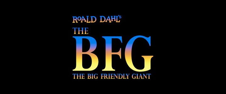 Title screen of The BFG