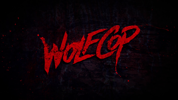 Title screen of WolfCop