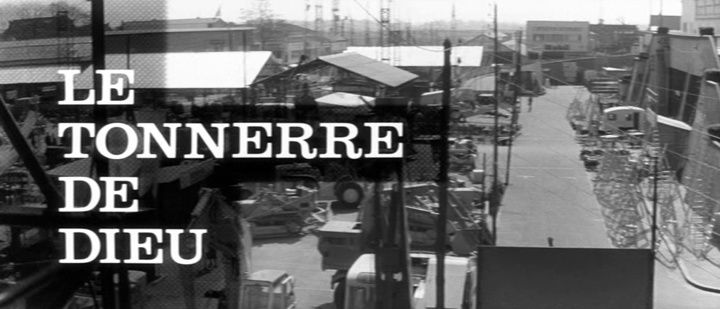 Title screen of Le tonnerre de Dieu