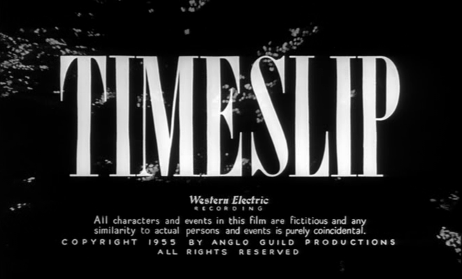 Title screen of Timeslip