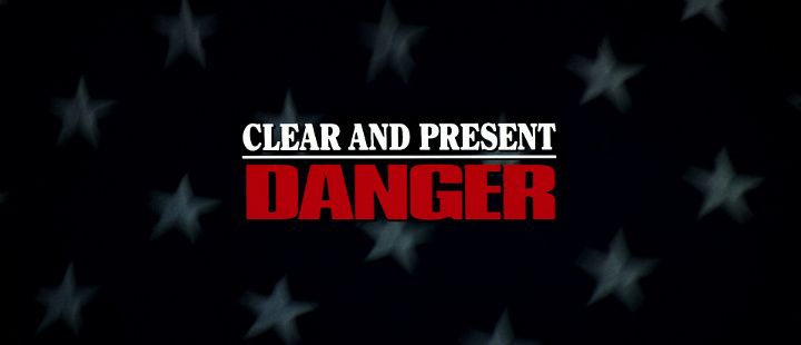 Title screen of Clear and Present Danger