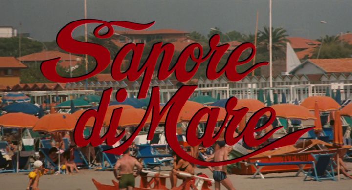 Title screen of Sapore di mare