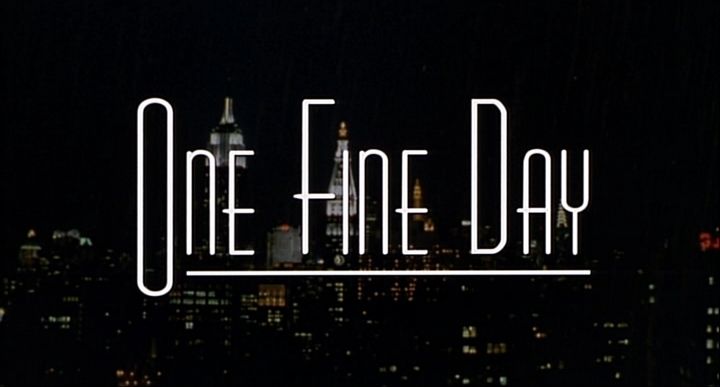 Title screen of One Fine Day