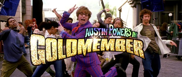 Title screen of Austin Powers in Goldmember