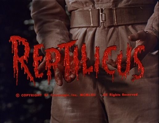 Title screen of Reptilicus