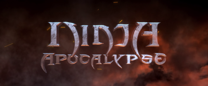 Title screen of Ninja Apocalypse