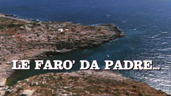 Title screen of Le farò da padre