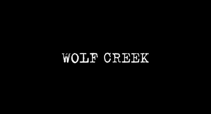 Title screen of Wolf Creek