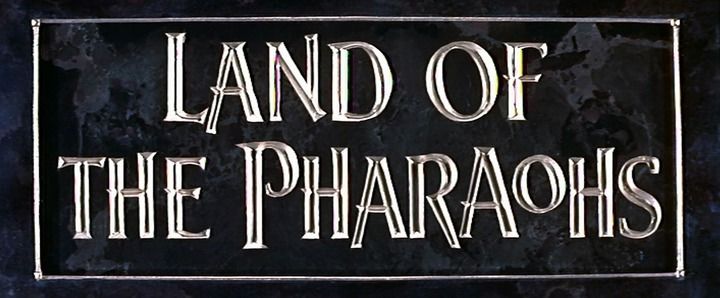 Title screen of Land of the Pharaohs