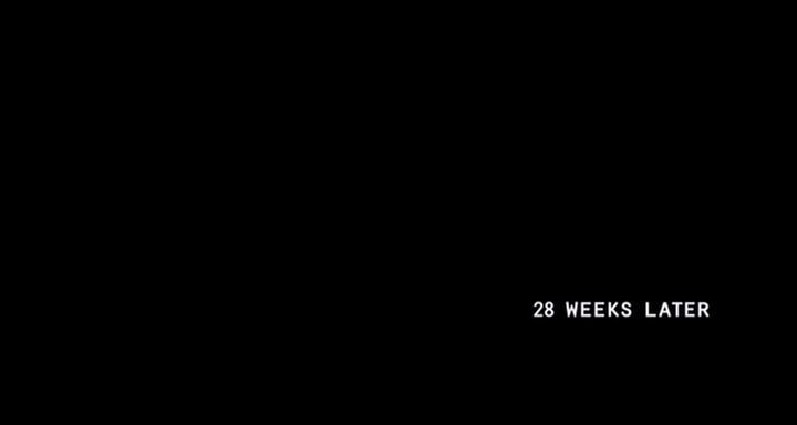 Title screen of 28 Weeks Later