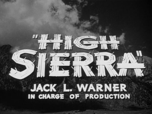 Title screen of High Sierra