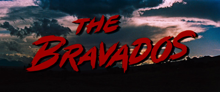 Title screen of The Bravados