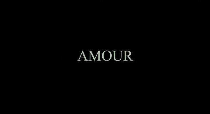 Title screen of Amour